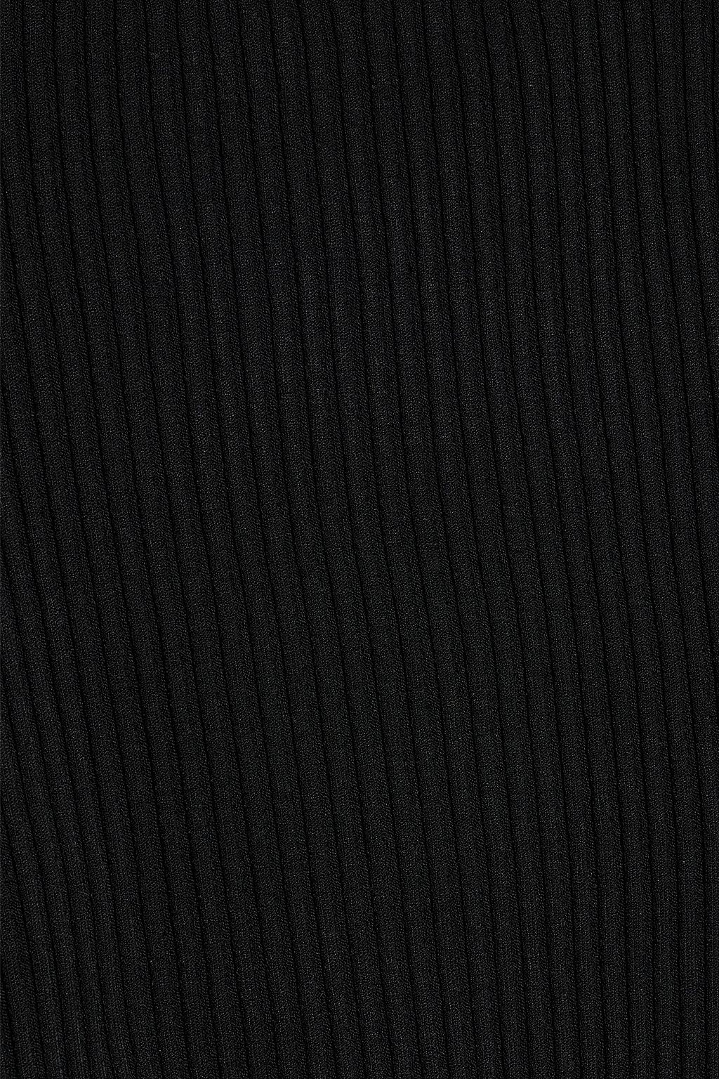 HELMUT LANG توب بكم واحد من نسيج محبوك بنمط مضلع