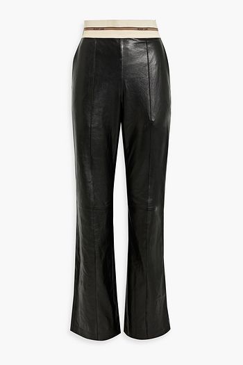 Helmut lang leather pants sale deals