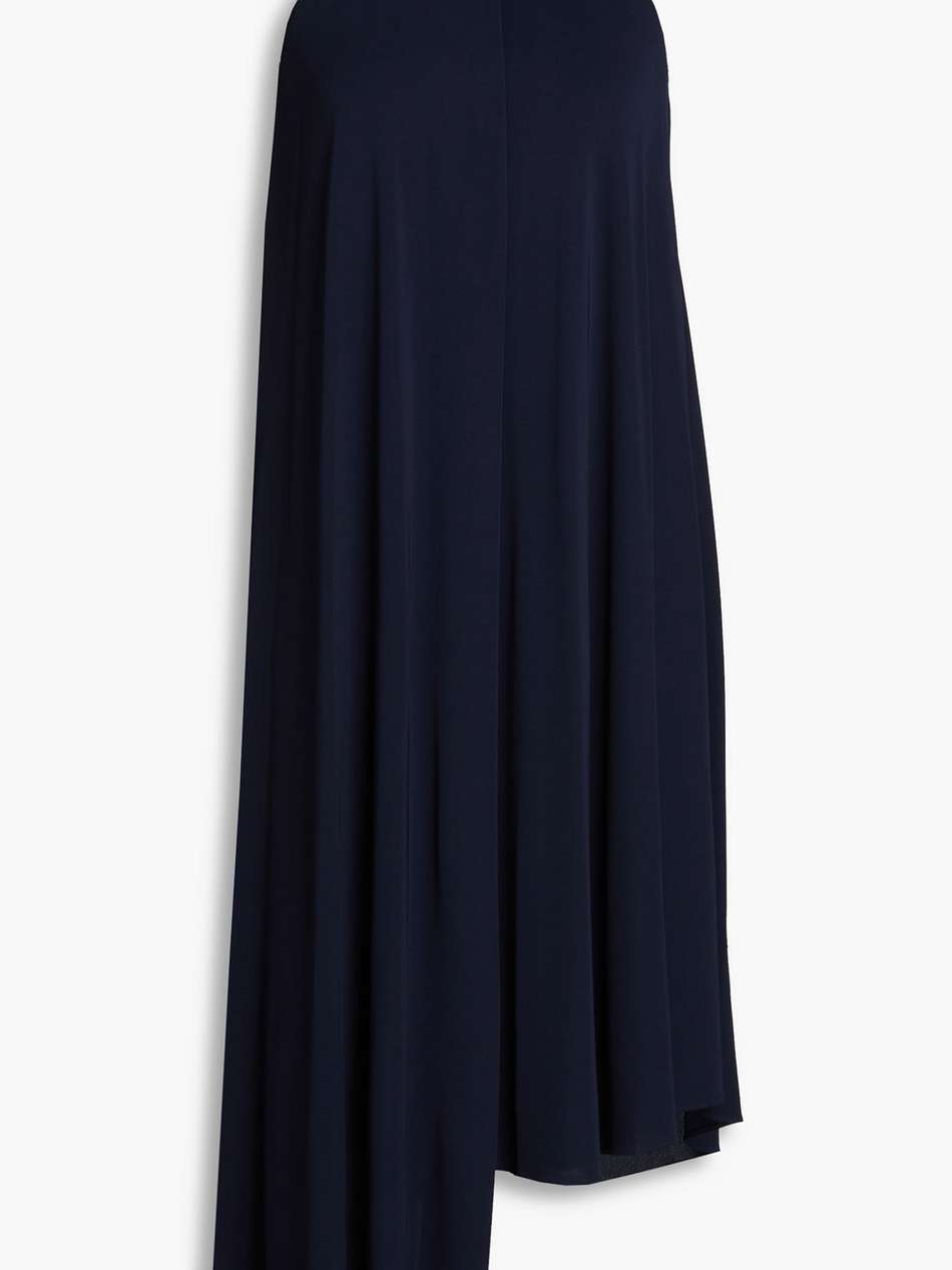 marie draped jersey dress