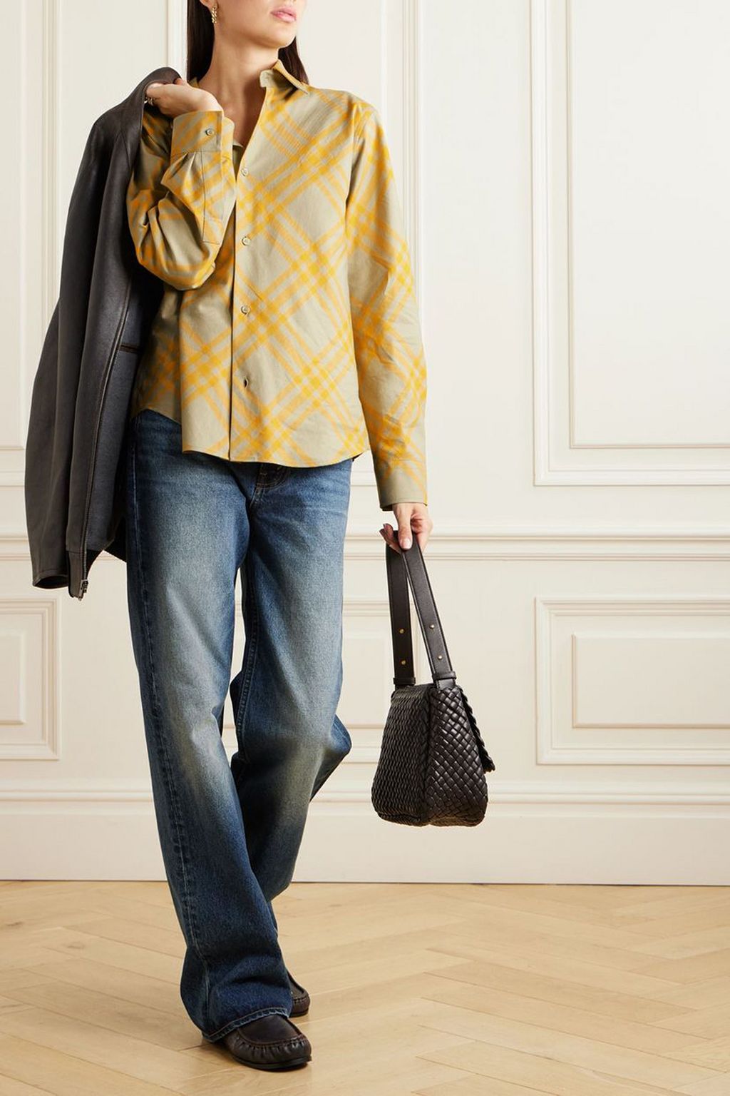 BURBERRY Checked cotton shirt