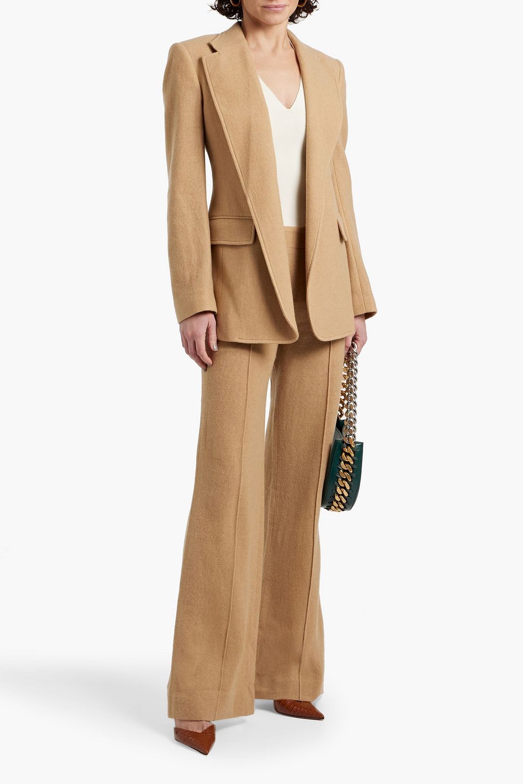 CHLOÉ Cashmere and wool-blend blazer
