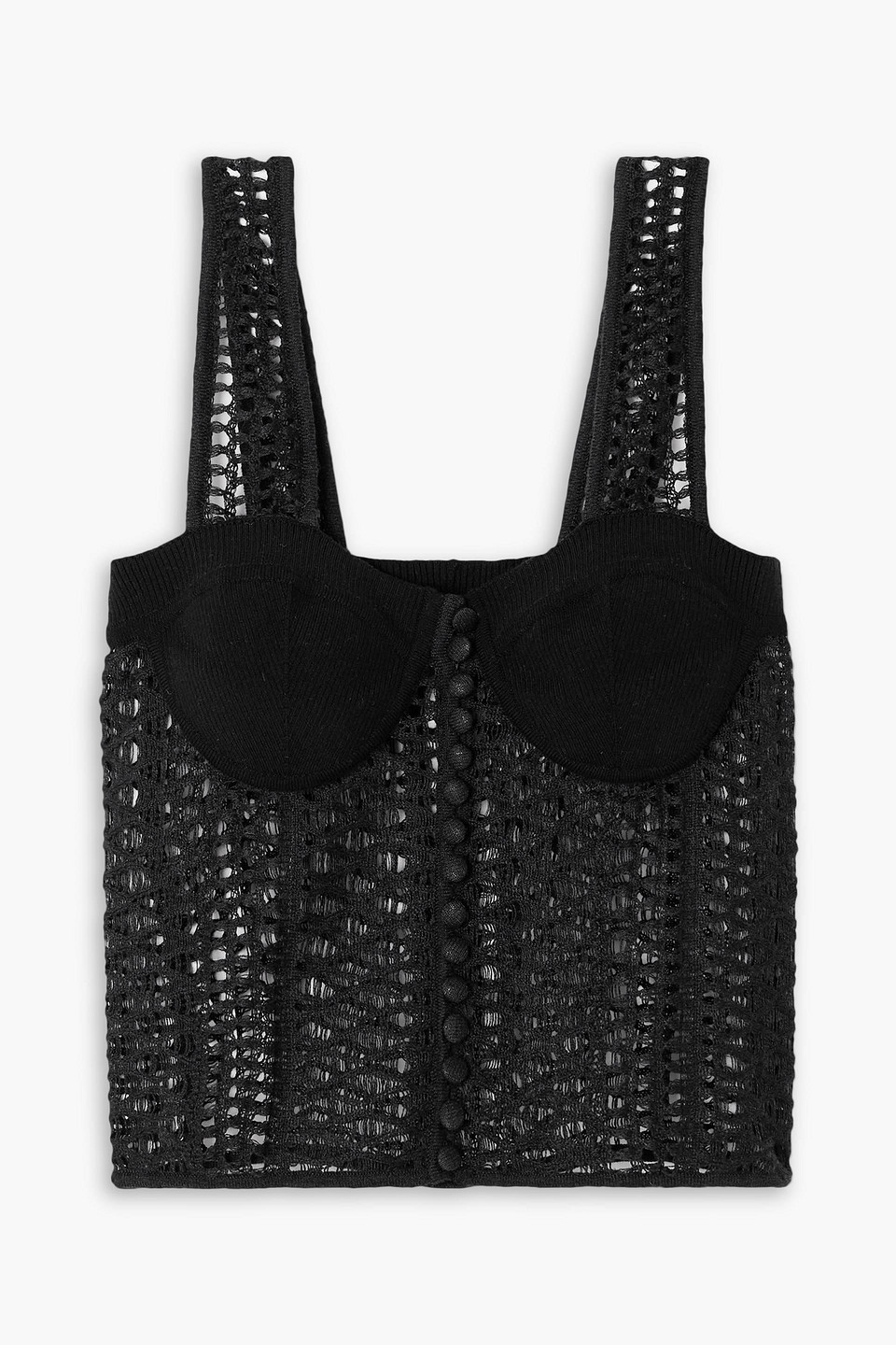 Chloé Woman Black Tops In Schwarz