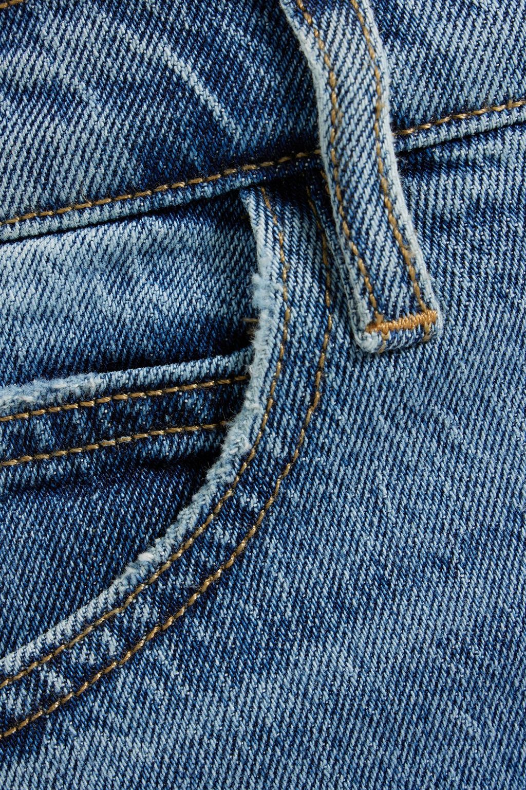 FRAME Le High N Tight high-rise wide-leg jeans