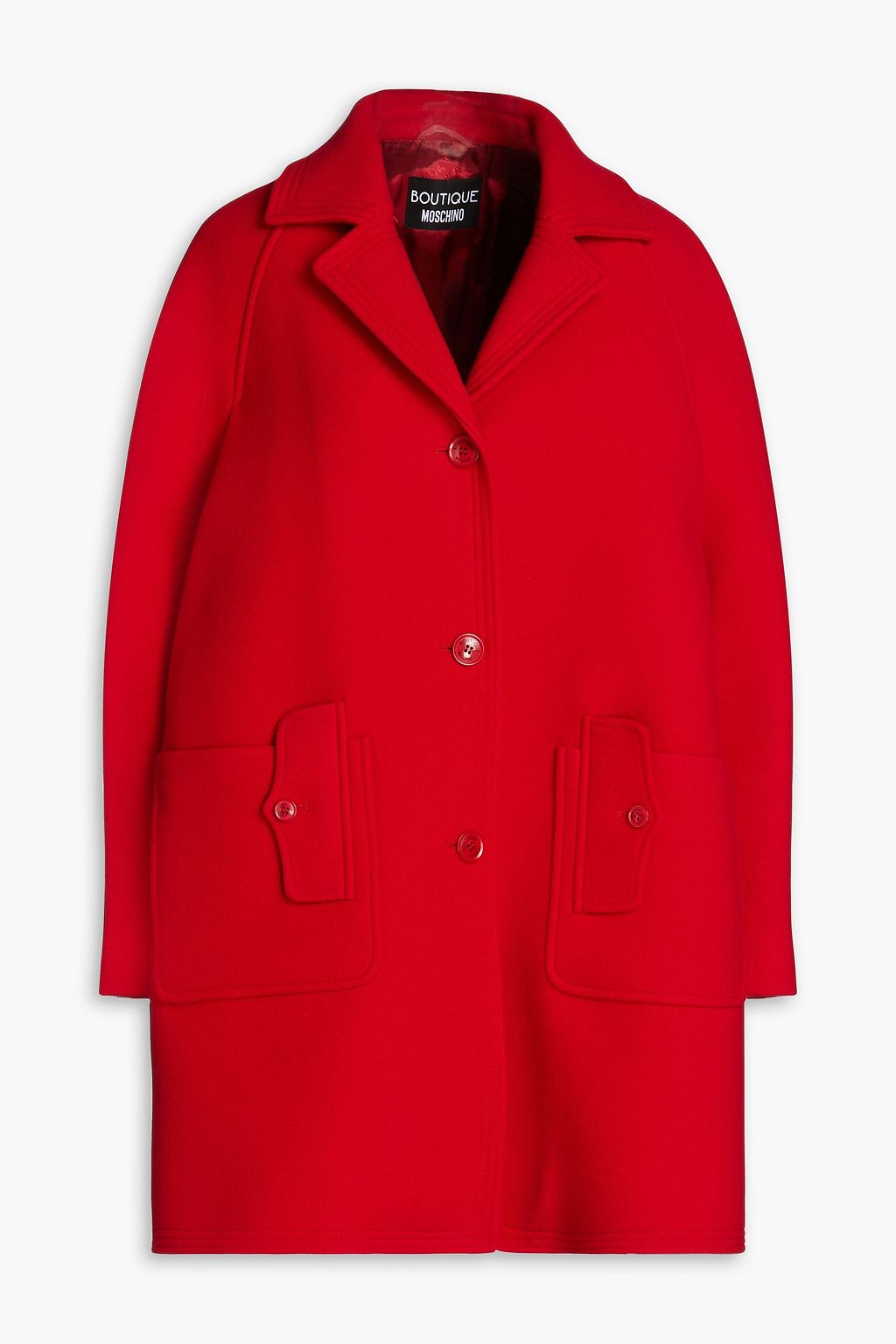 BOUTIQUE MOSCHINO Wool-blend coat | THE OUTNET