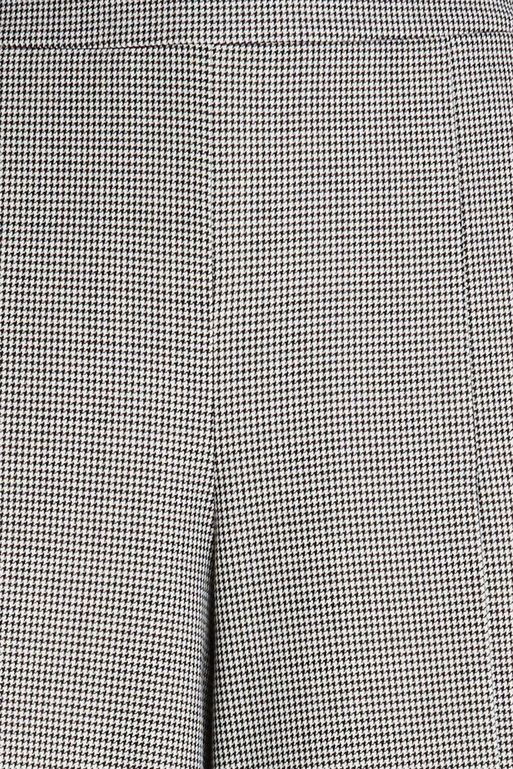 BOUTIQUE MOSCHINO Pleated houndstooth tweed shorts