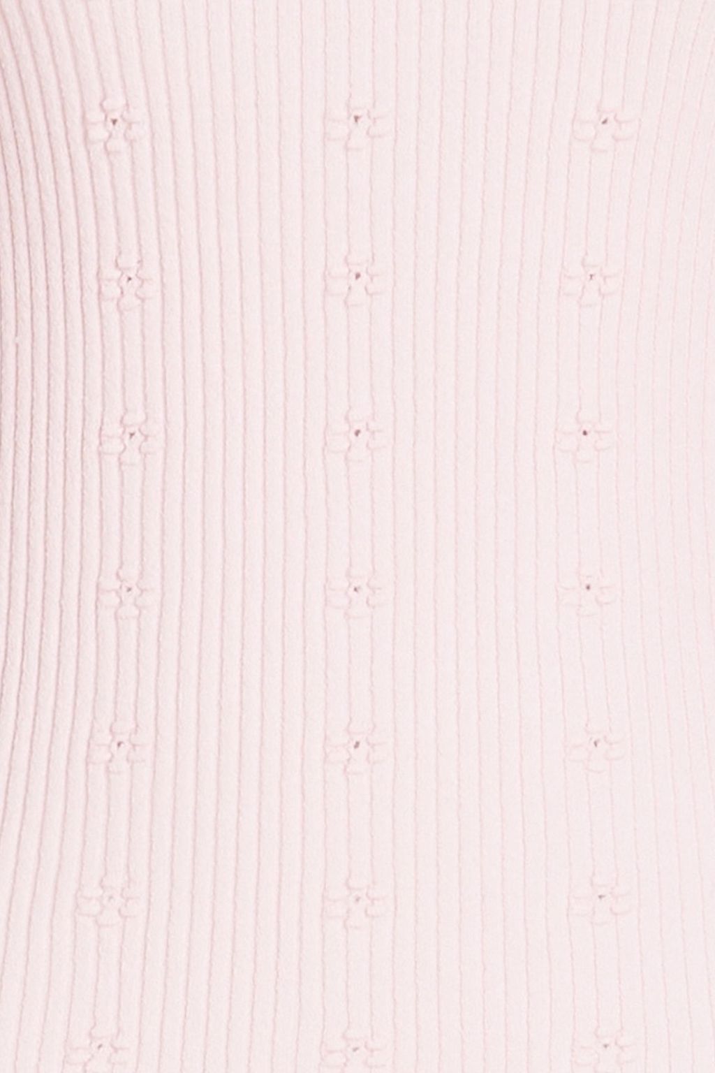 AUTUMN CASHMERE Ribbed pointelle-knit tank