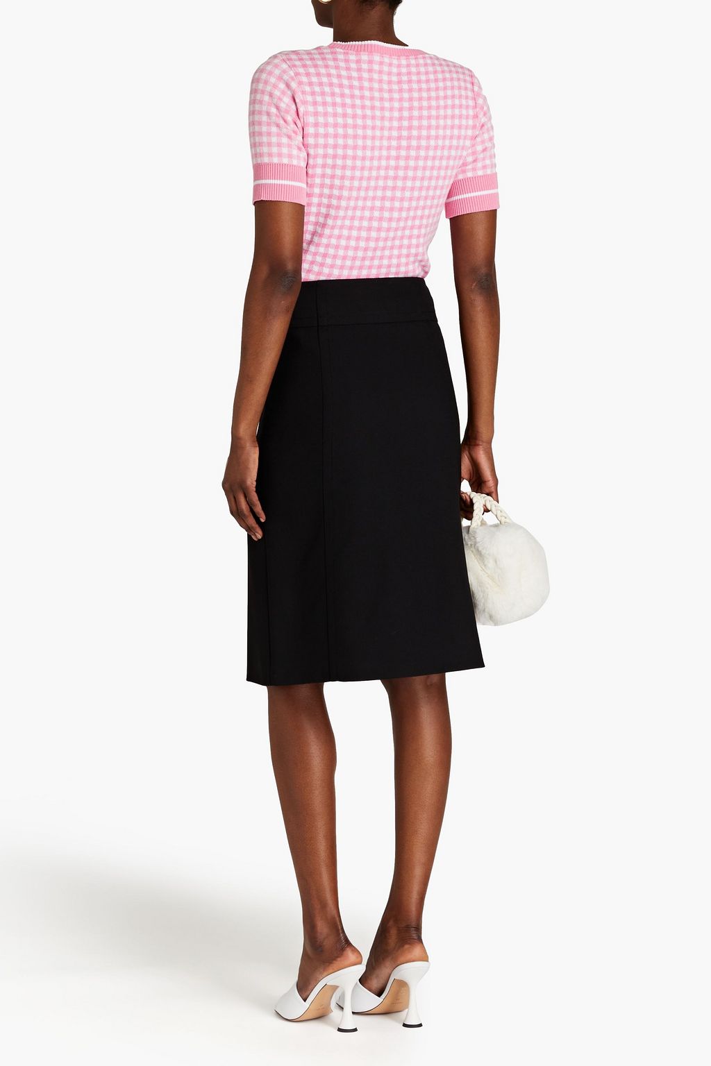 BOUTIQUE MOSCHINO Crepe skirt