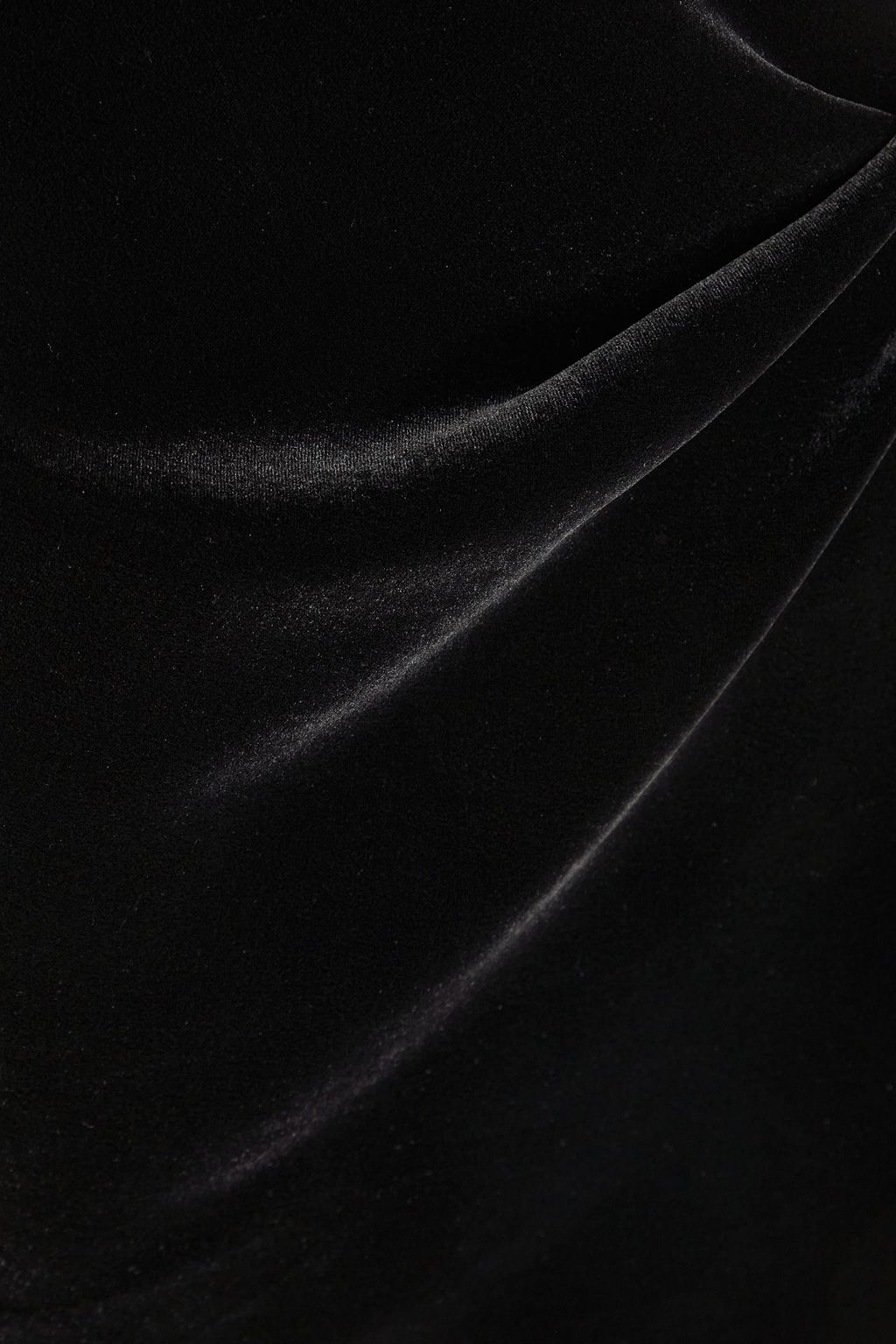 BOUTIQUE MOSCHINO Velvet midi skirt