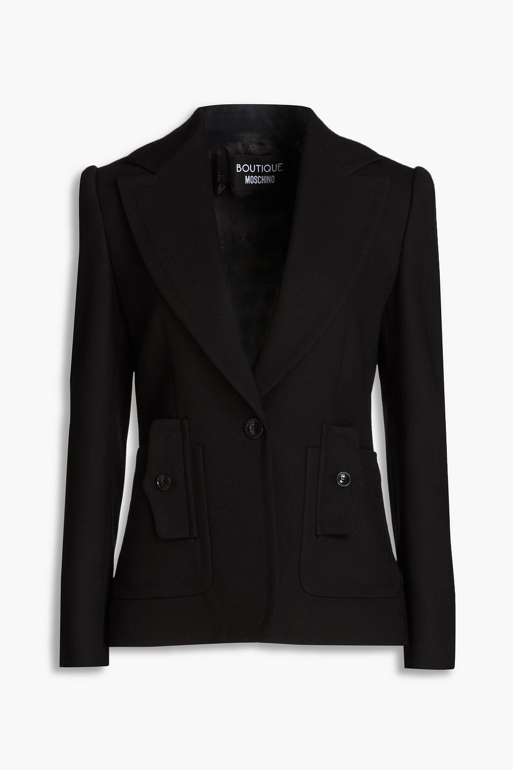 BOUTIQUE MOSCHINO Crepe blazer | THE OUTNET