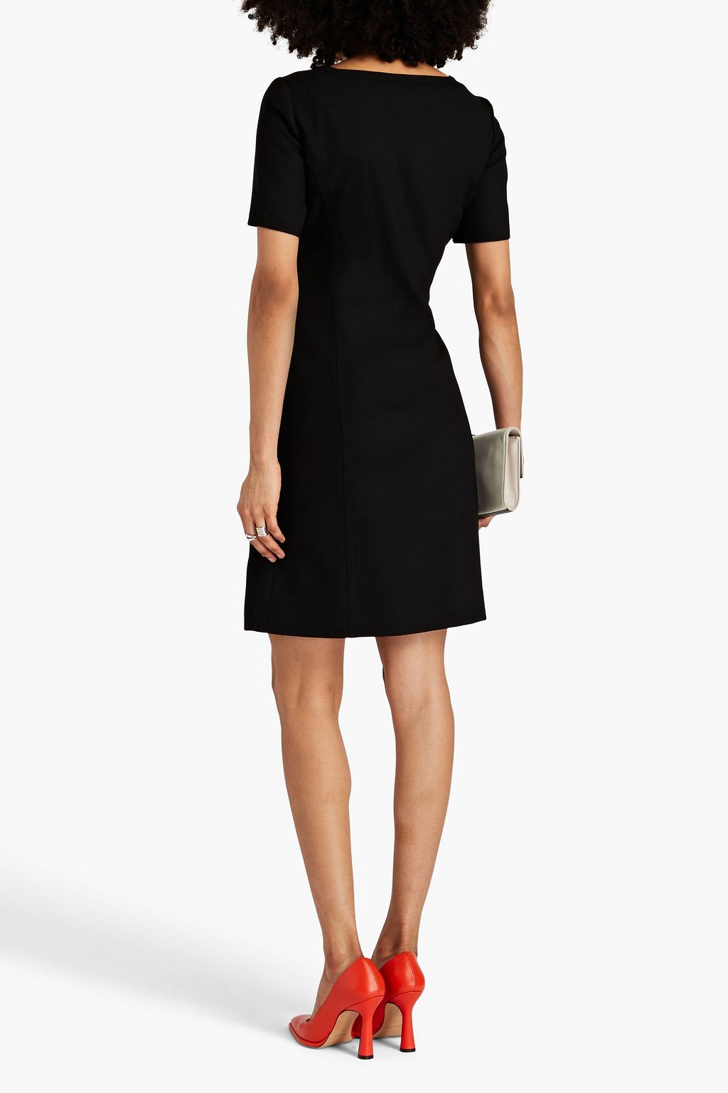 BOUTIQUE MOSCHINO Crepe mini dress