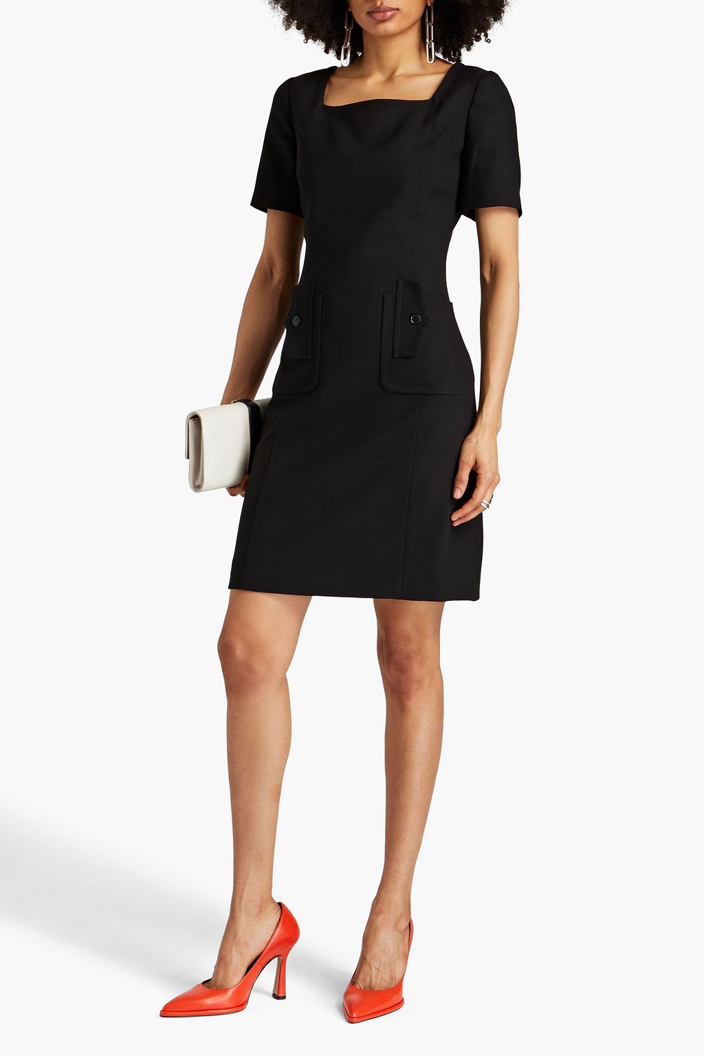 BOUTIQUE MOSCHINO Crepe mini dress