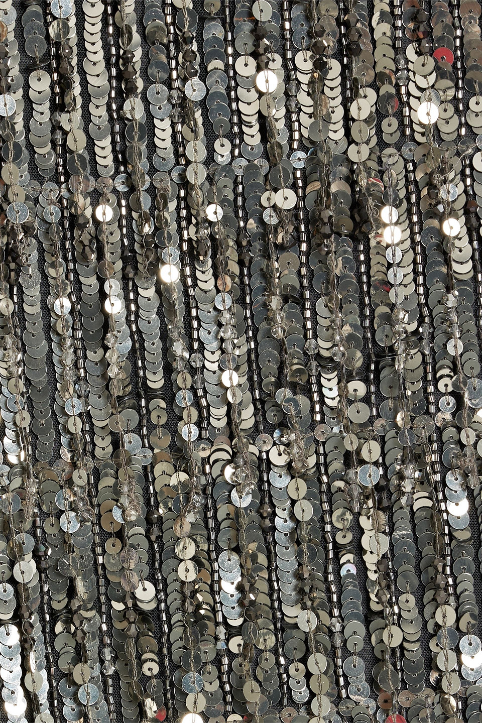 ALICE AND OLIVIA CHICAGO EMBELLISHED TULLE MINI DRESS