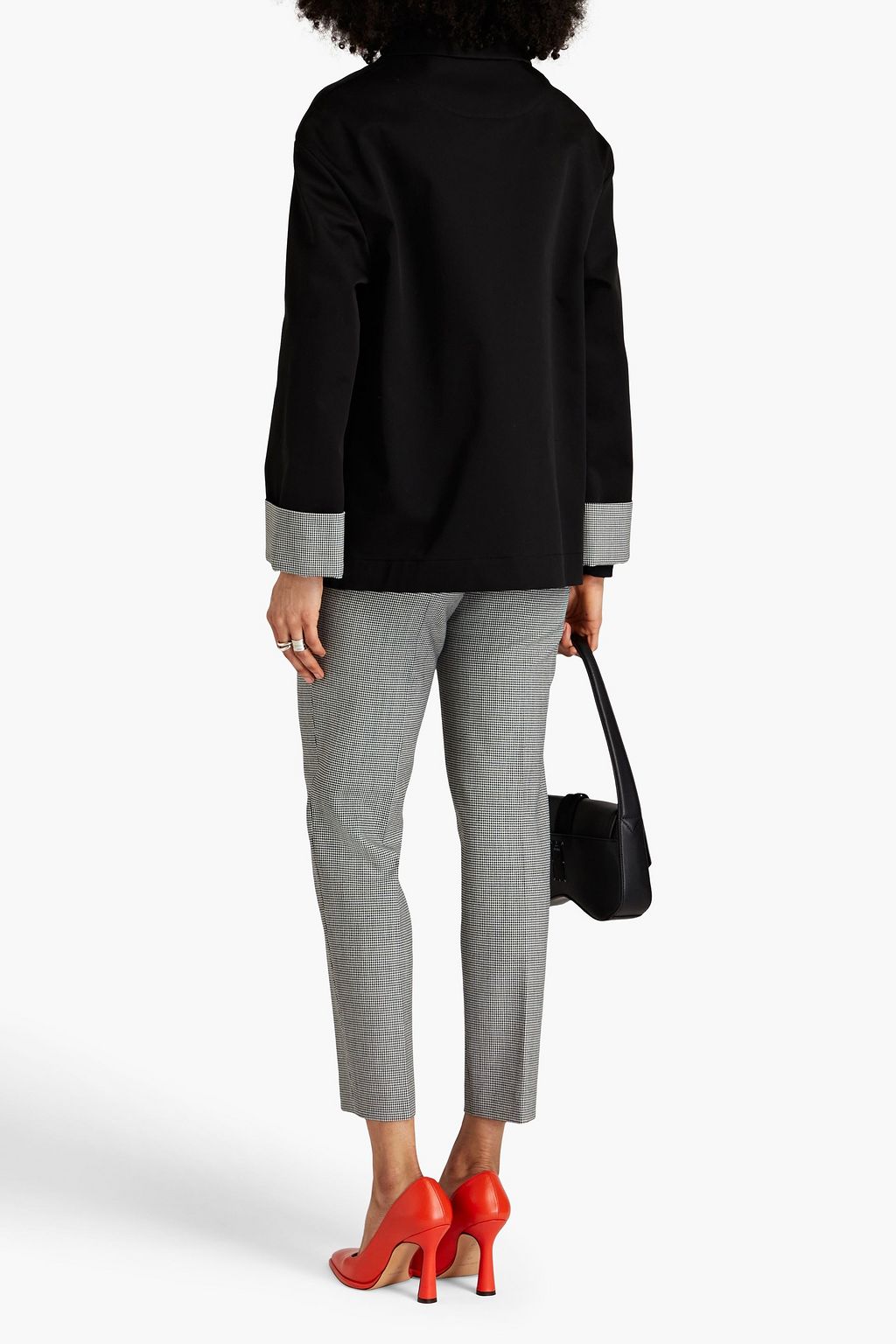 BOUTIQUE MOSCHINO Cotton-blend gabardine jacket