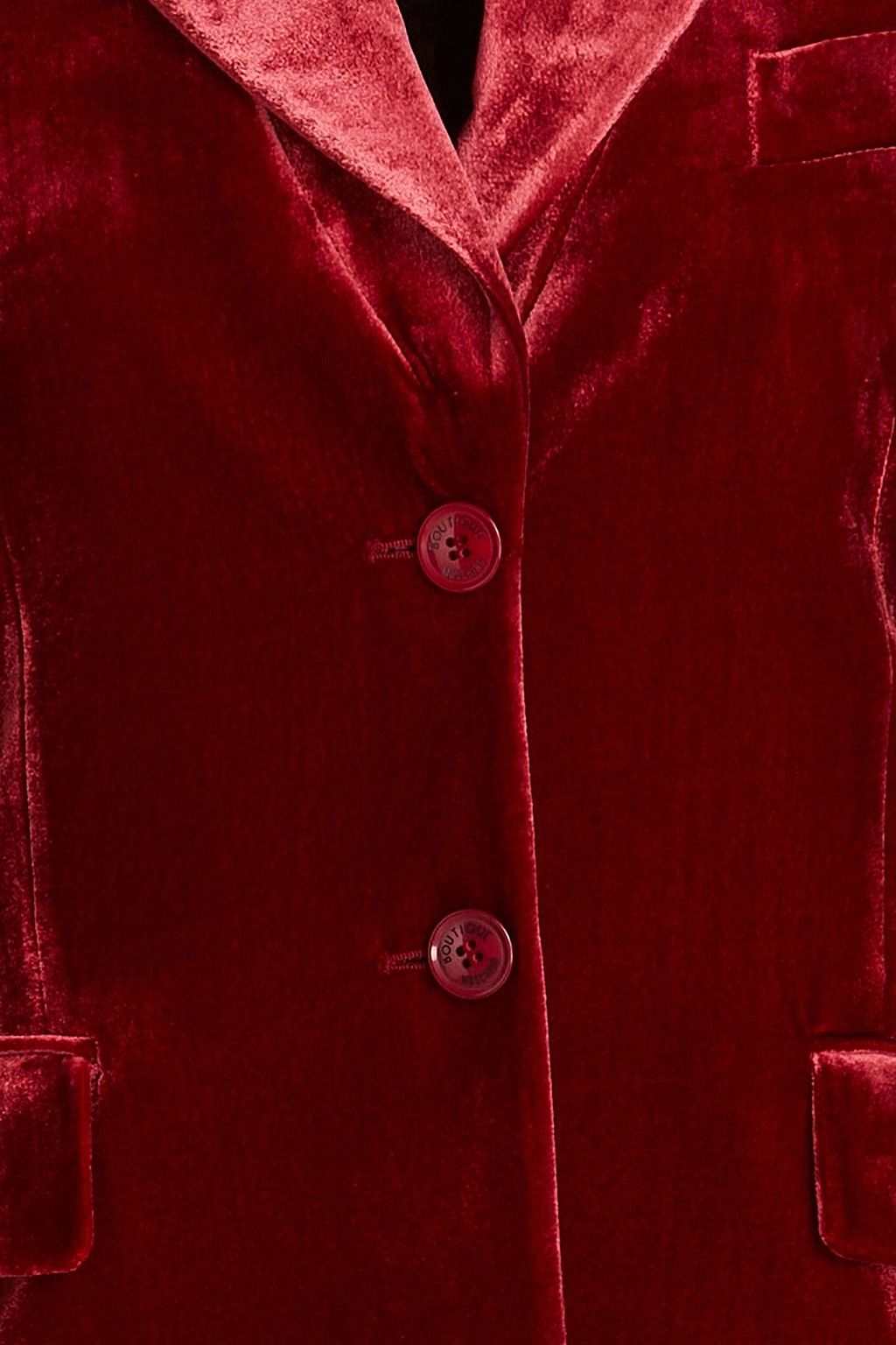 BOUTIQUE MOSCHINO Velvet blazer