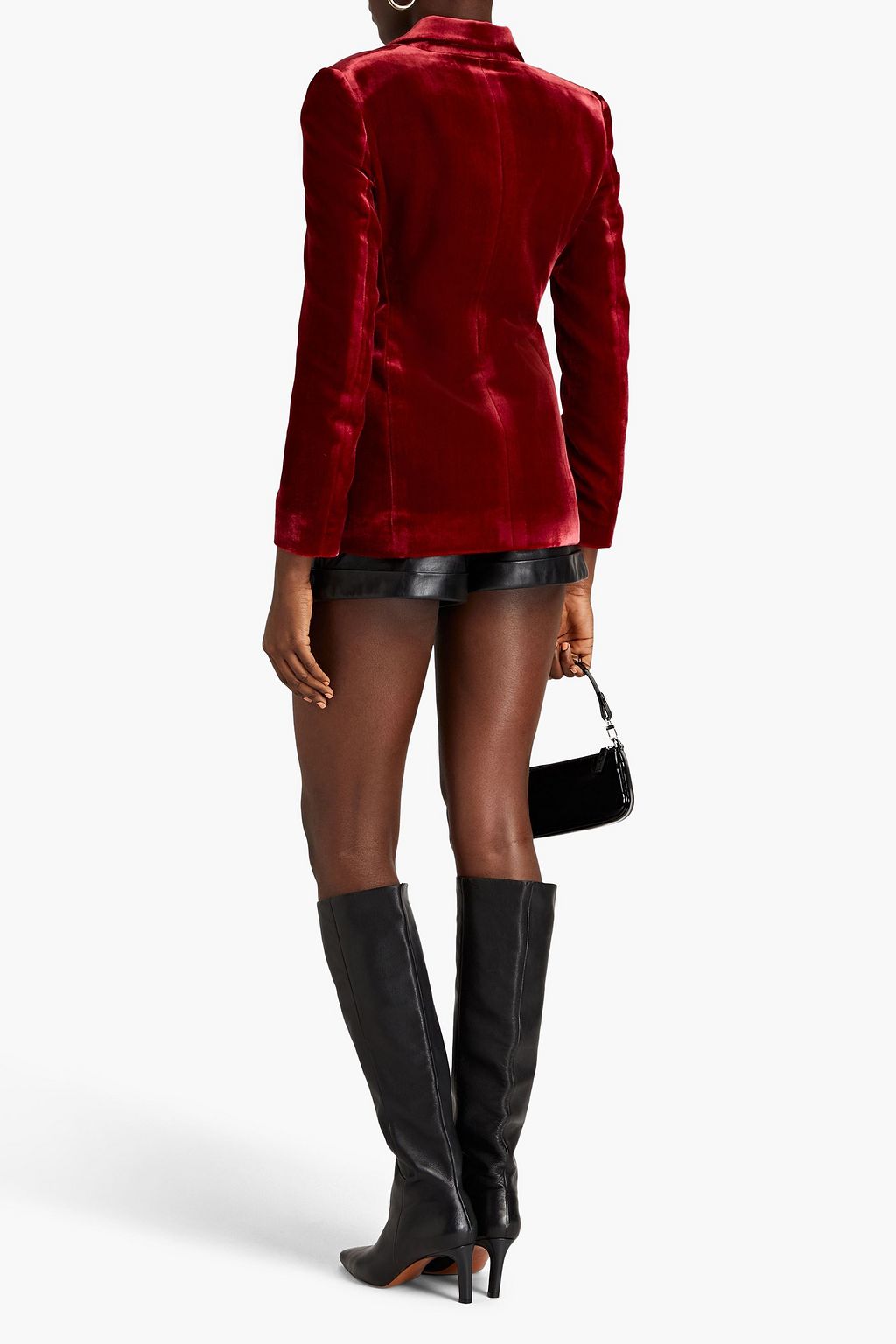 BOUTIQUE MOSCHINO Velvet blazer