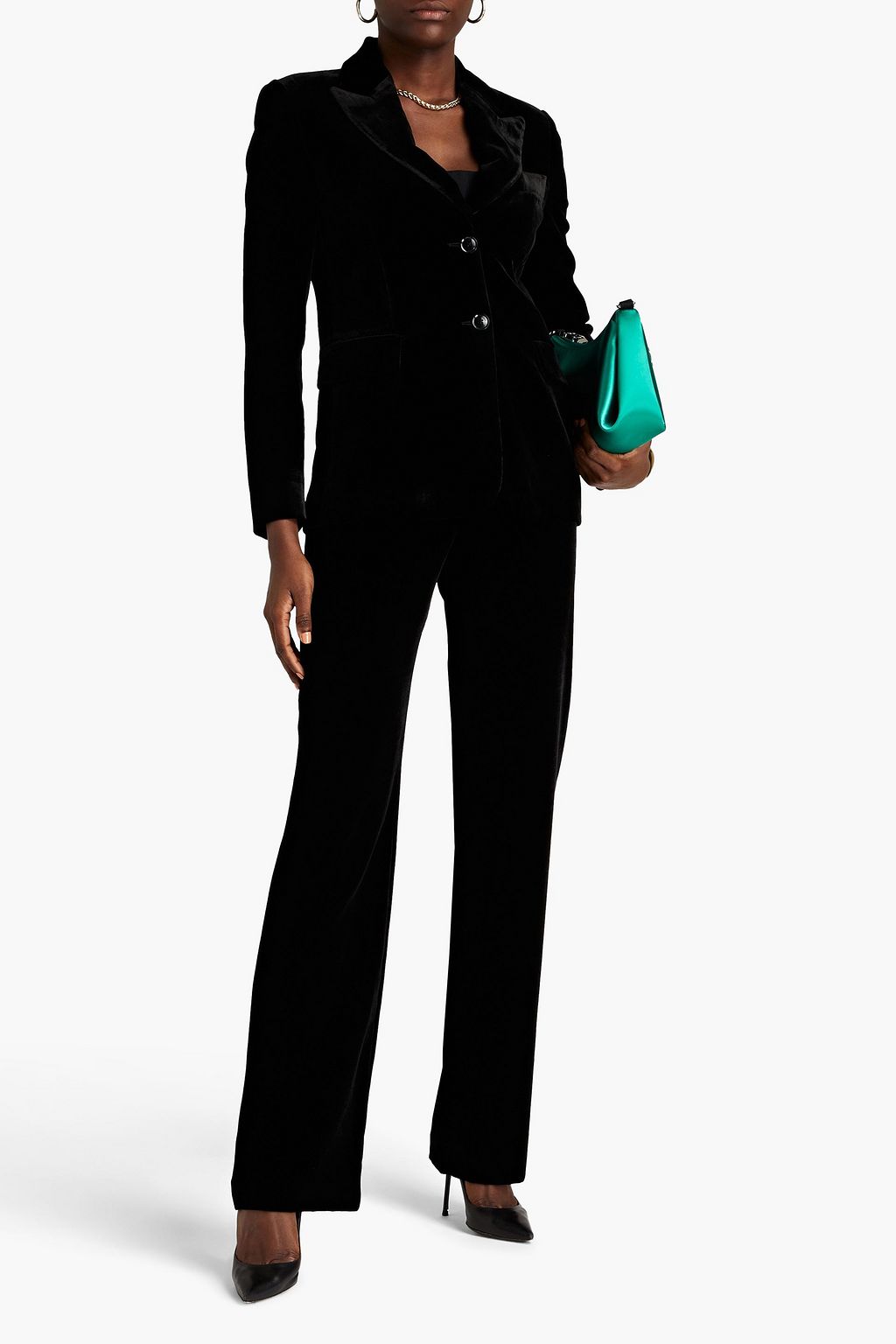 BOUTIQUE MOSCHINO Velvet blazer
