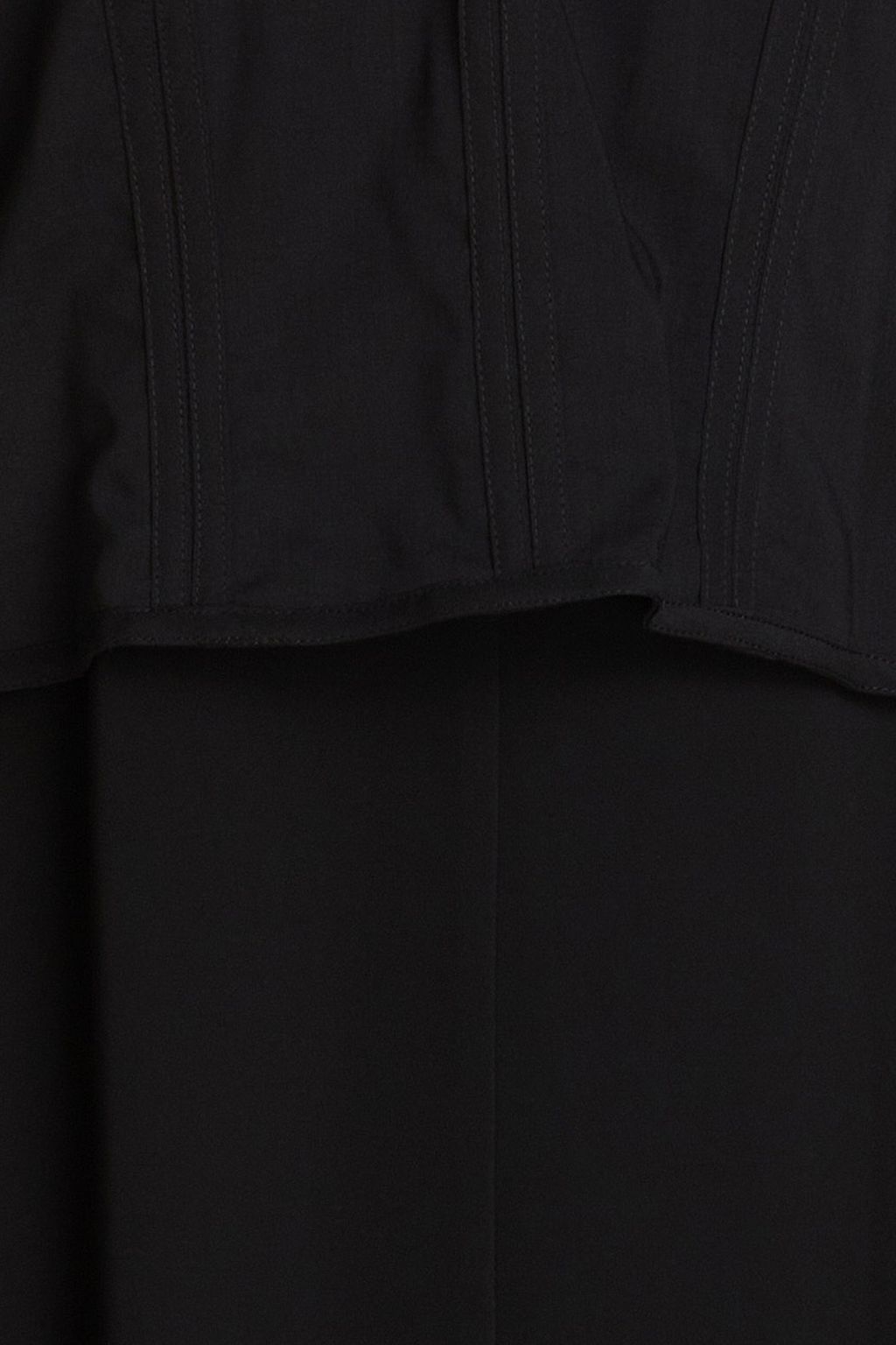 3.1 PHILLIP LIM فستان متوسط الطول من الكريب المرن بتصميم من عدة طبقات