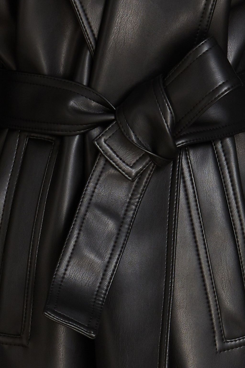 PHILOSOPHY DI LORENZO SERAFINI Faux leather coat