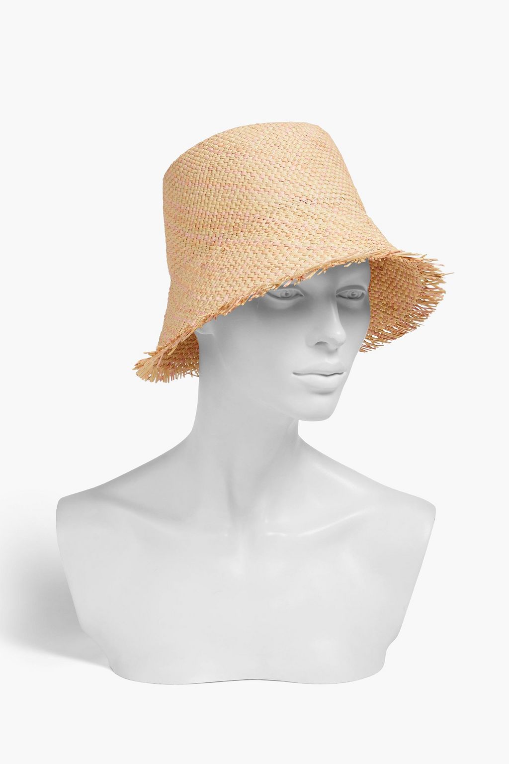 EUGENIA KIM Ramona frayed straw bucket hat