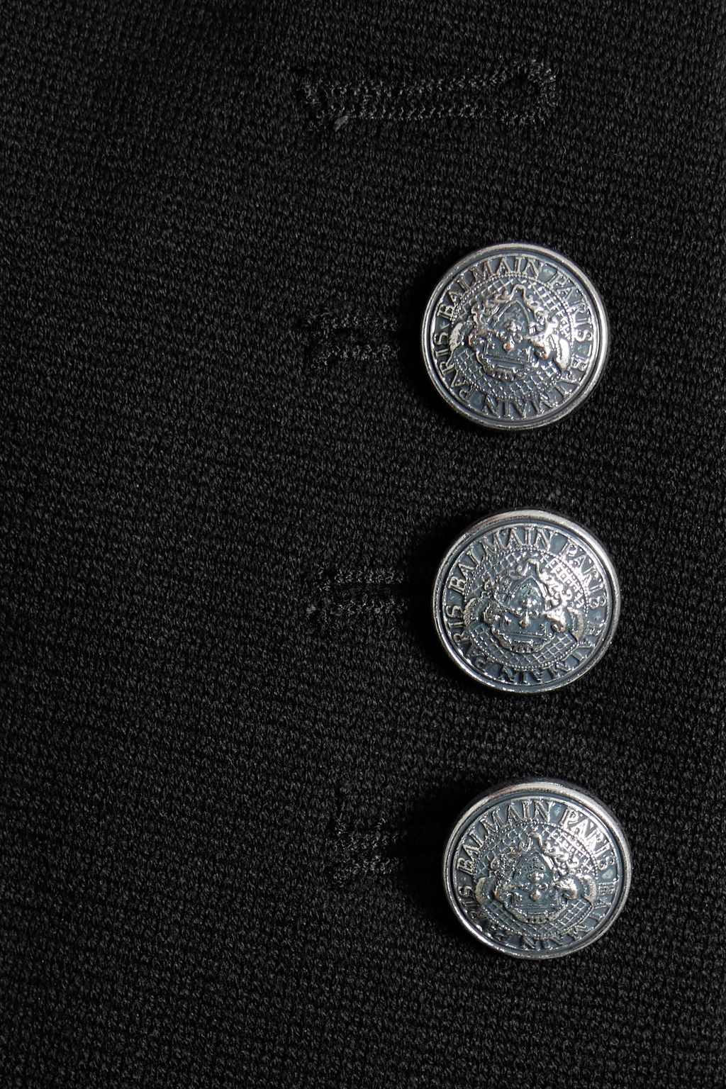 BALMAIN Button-embellished cotton blazer