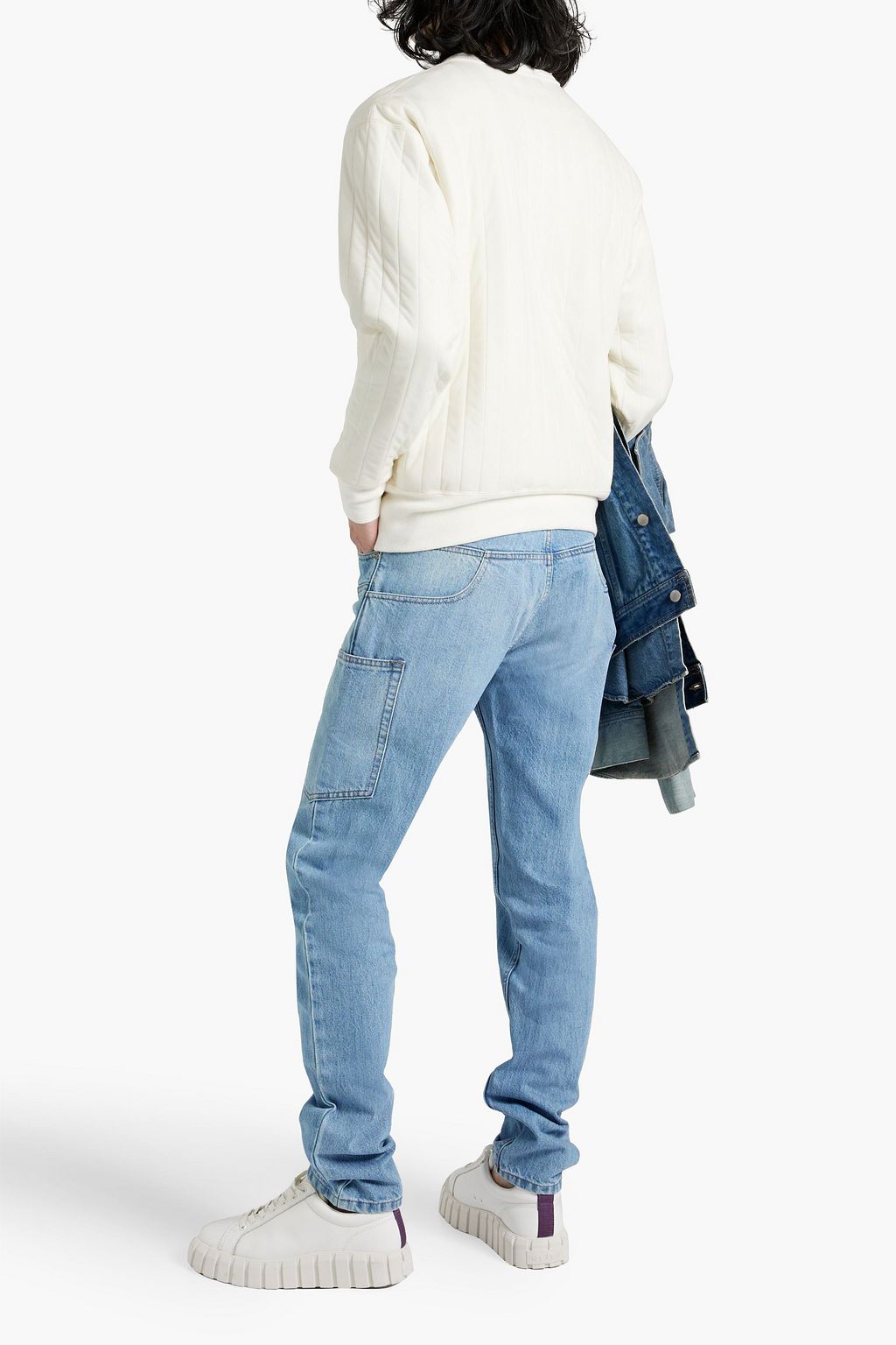 BALMAIN Tapered denim jeans