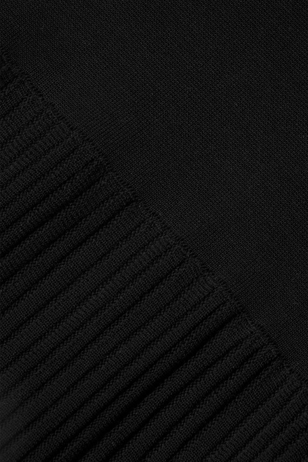 COTTON BY AUTUMN CASHMERE فستان متوسط الطول مصنوع من القطن ومزين بكسرات
