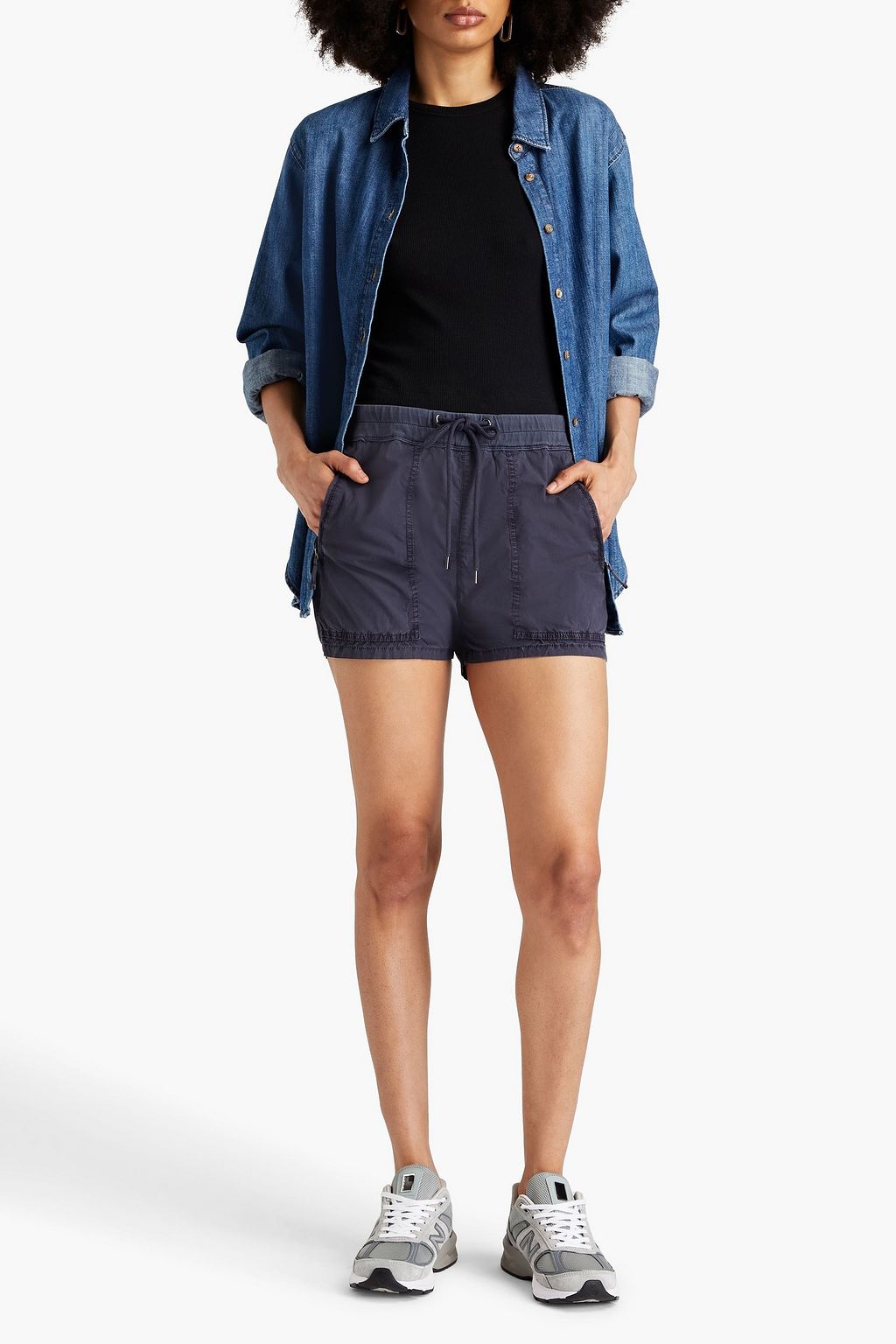 JAMES PERSE コットン混 ショートパンツ