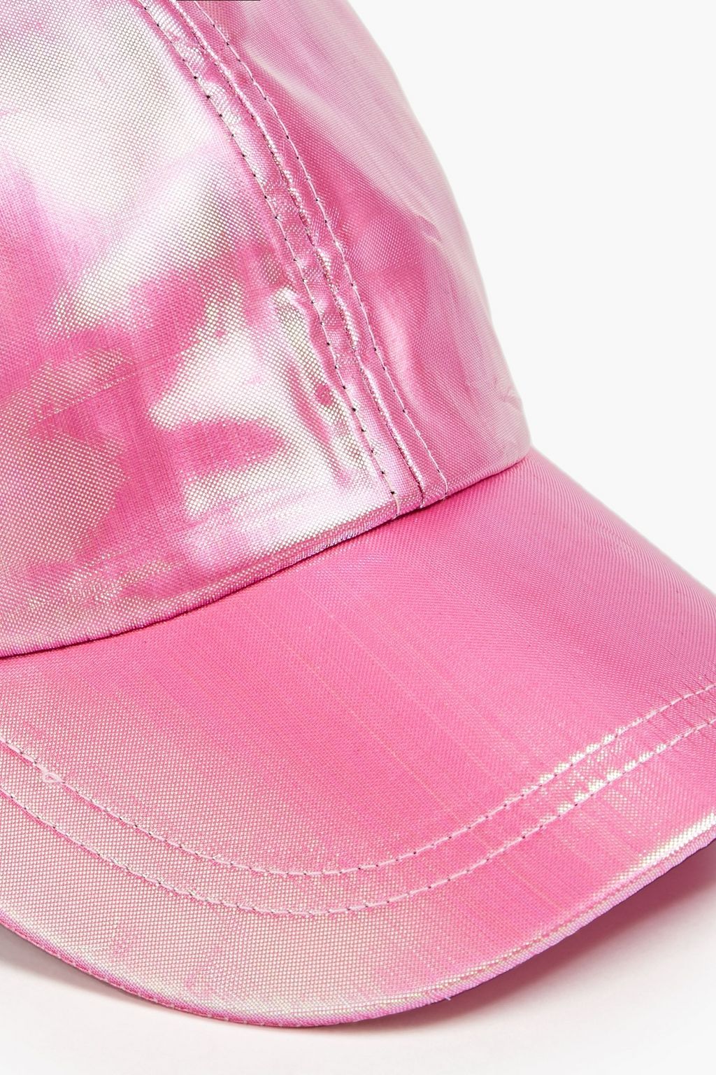 EUGENIA KIM Baseballcap aus holografischem Webstoff
