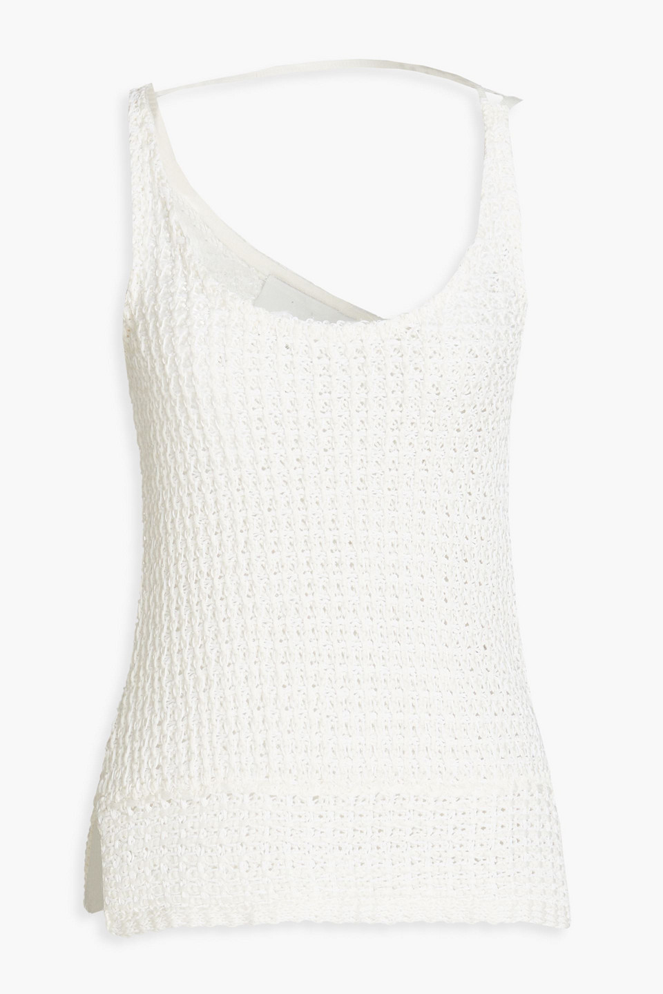 3.1 Phillip Lim Cotton-blend Top In Ecru