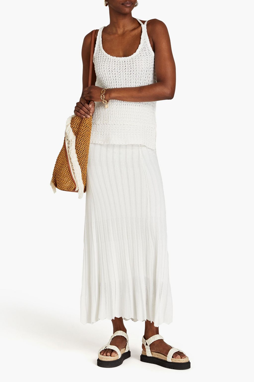 3.1 PHILLIP LIM Cotton-blend tank