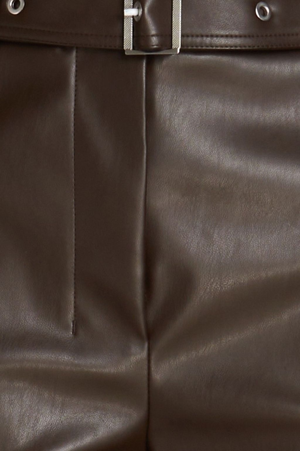 3.1 PHILLIP LIM Belted faux leather tapered pants