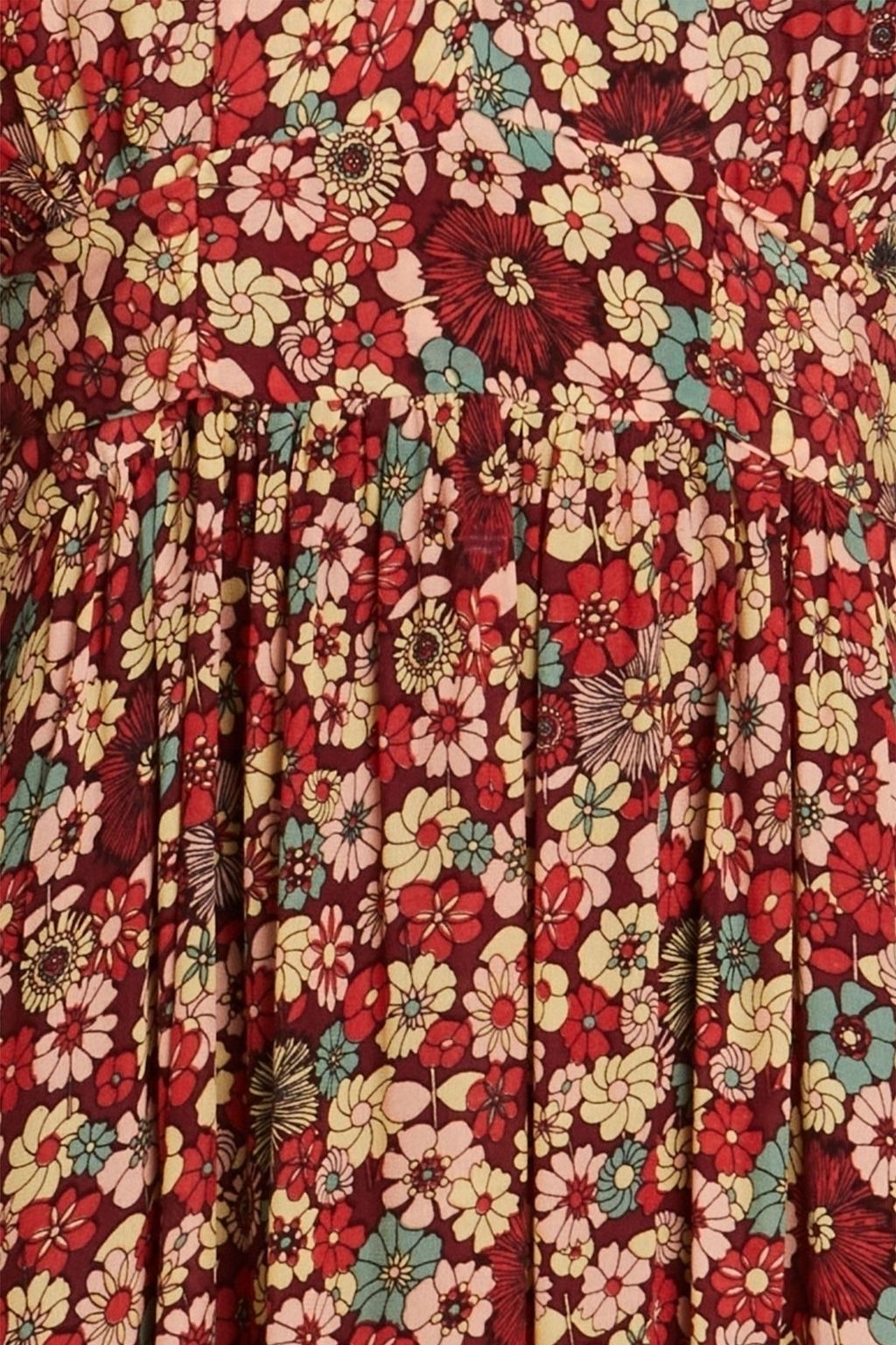ANTIK BATIK Colline floral-print crepe de chine midi dress