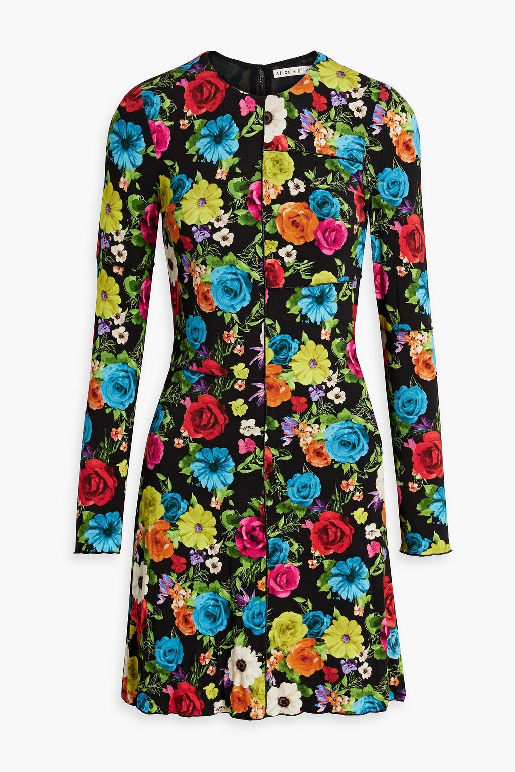 alice and olivia floral dress