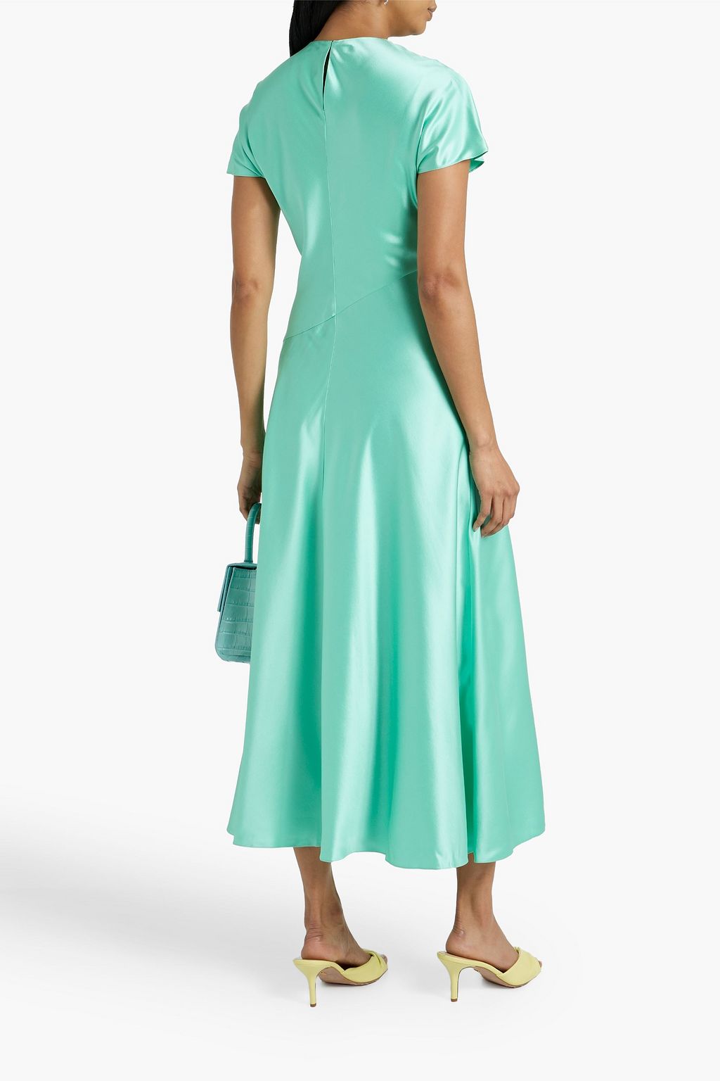 ROKSANDA Silk-satin midi dress | THE OUTNET