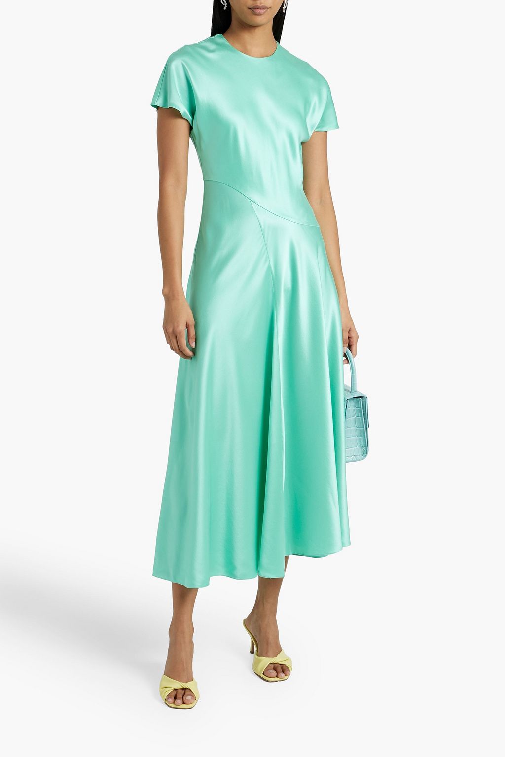 ROKSANDA Silk-satin midi dress