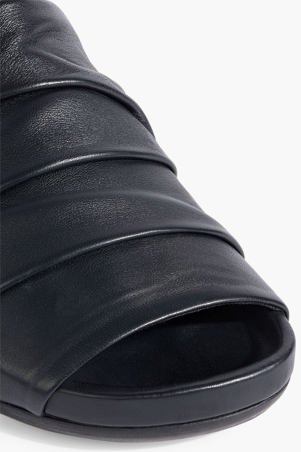 RICK OWENS Leather slides