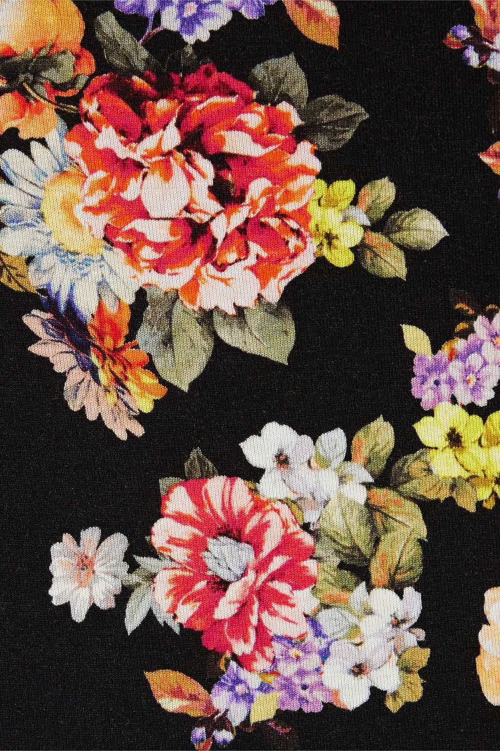 ALICE + OLIVIA Delora floral-print stretch-jersey midi dress