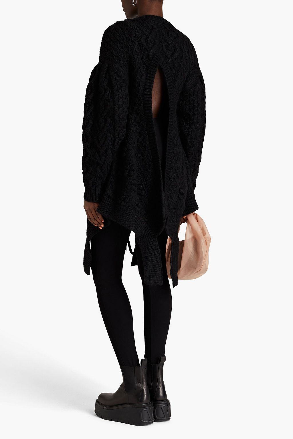 SIMONE ROCHA ブラッシュドケーブルニット セーター
