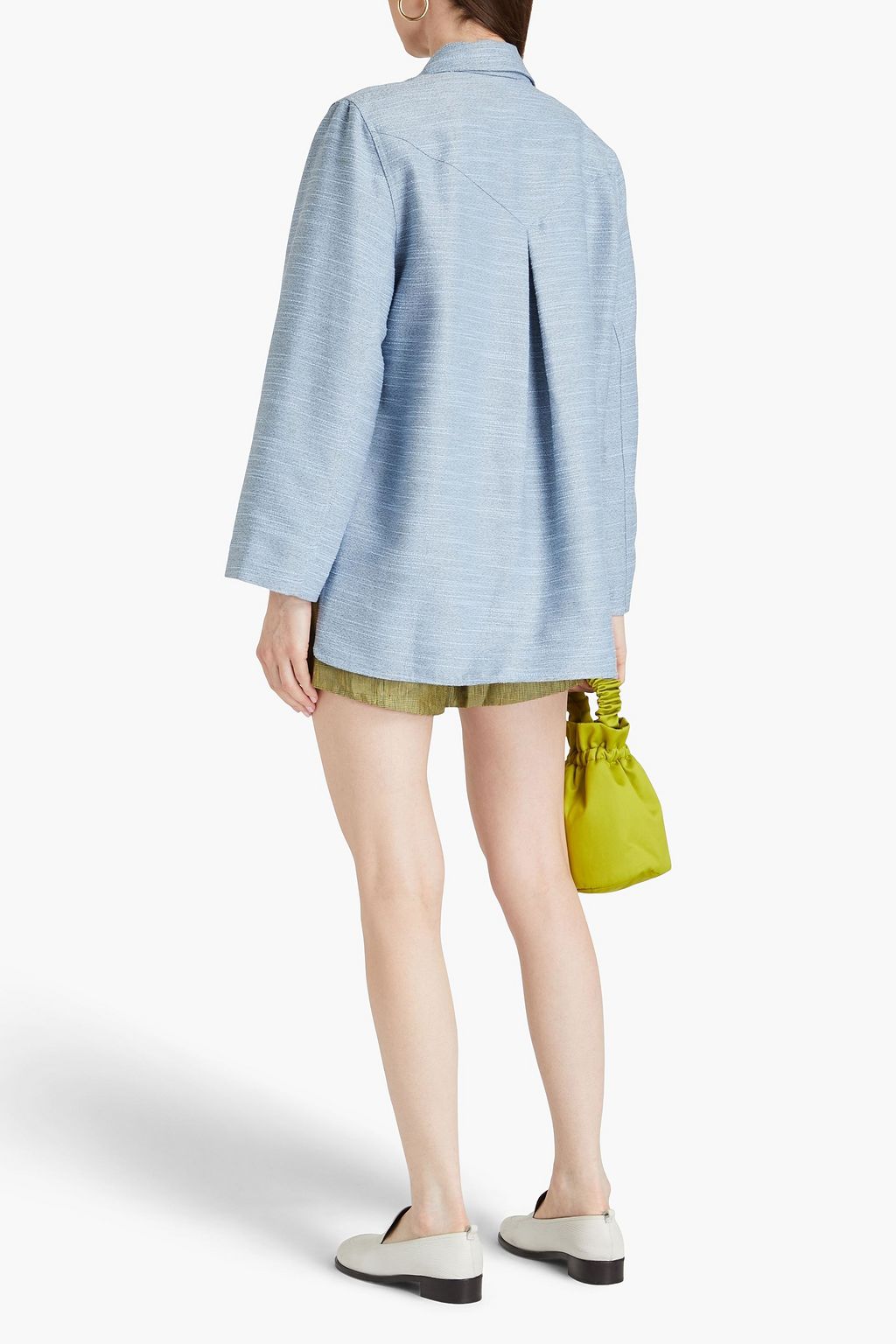 GANNI Slub woven jacket