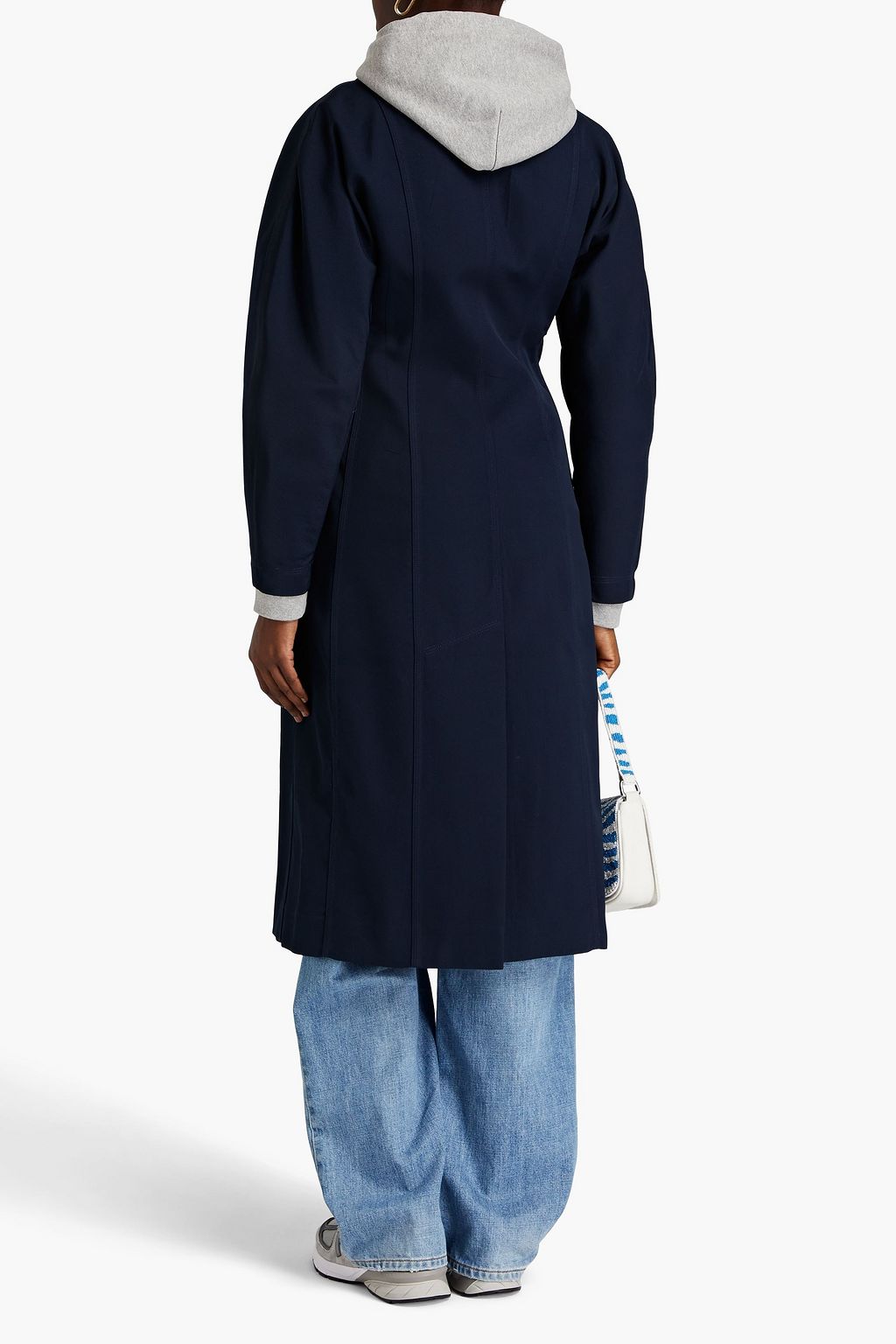 GANNI Twill trench coat
