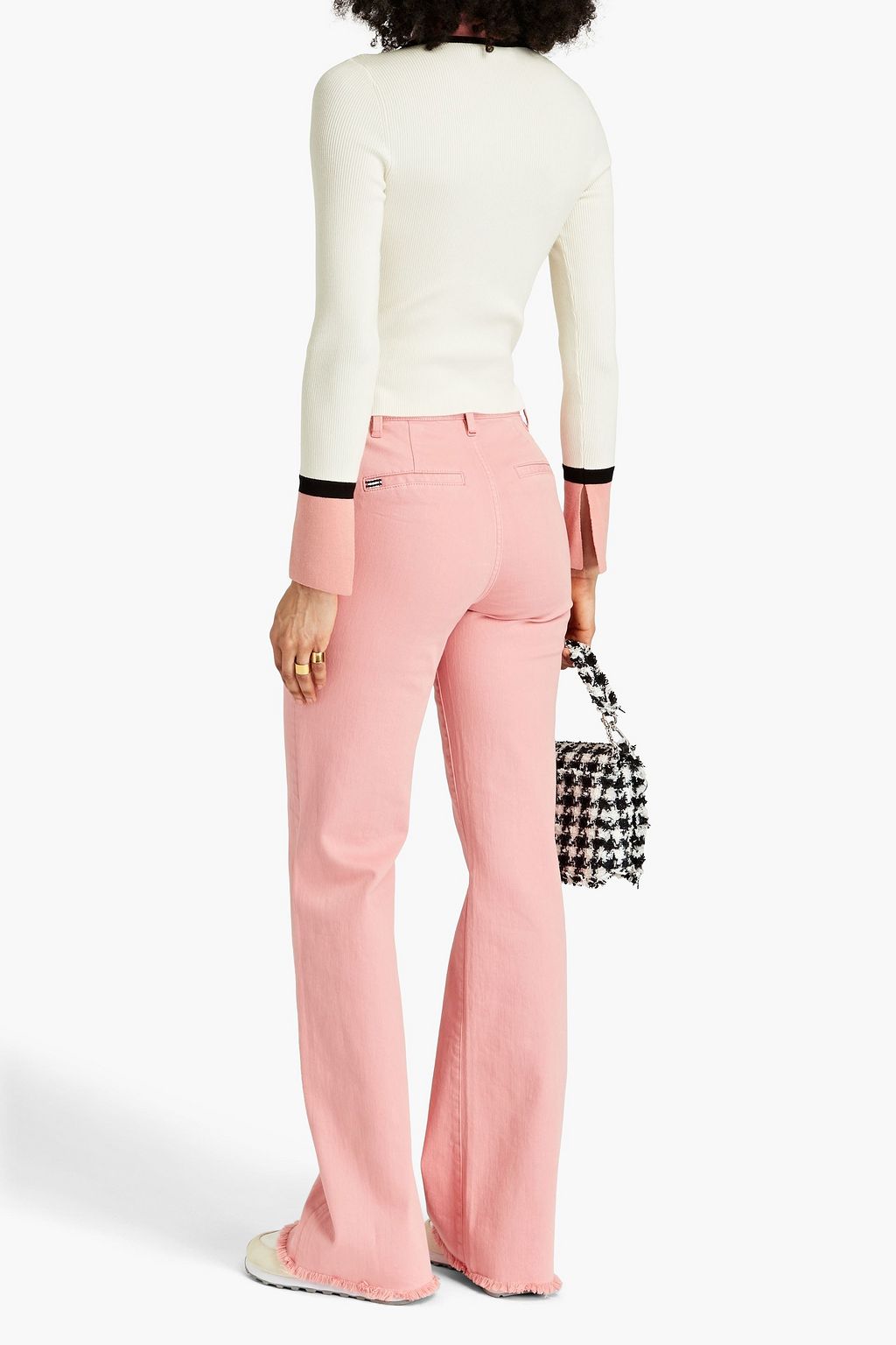 ALICE + OLIVIA High-rise flared jeans
