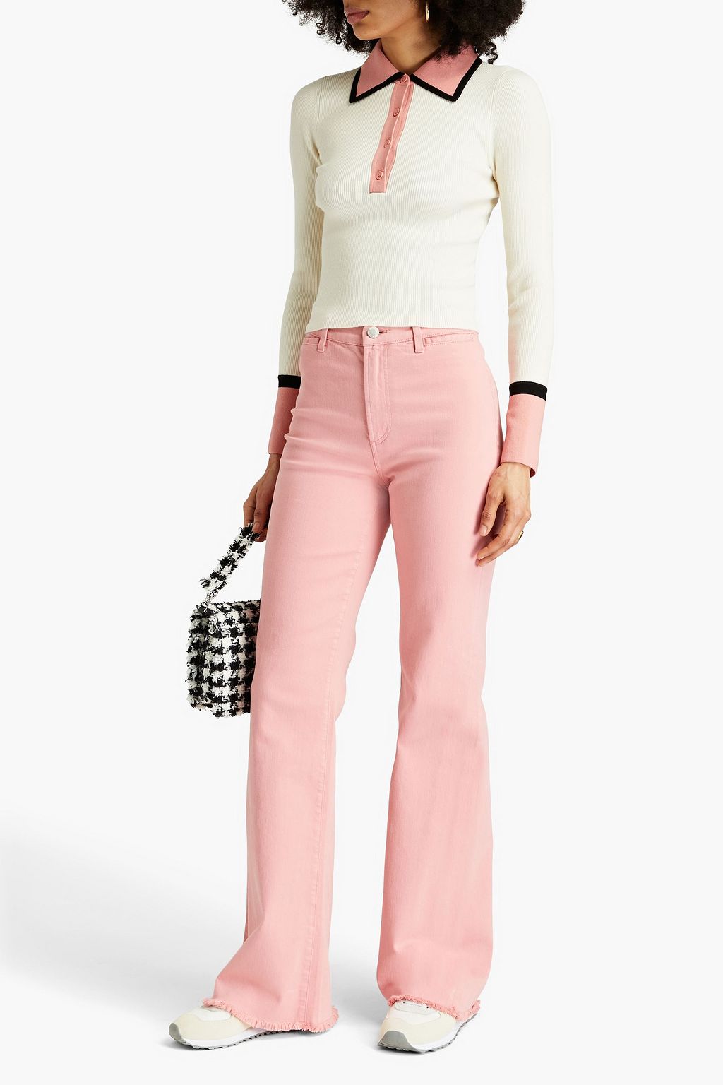 ALICE + OLIVIA High-rise flared jeans
