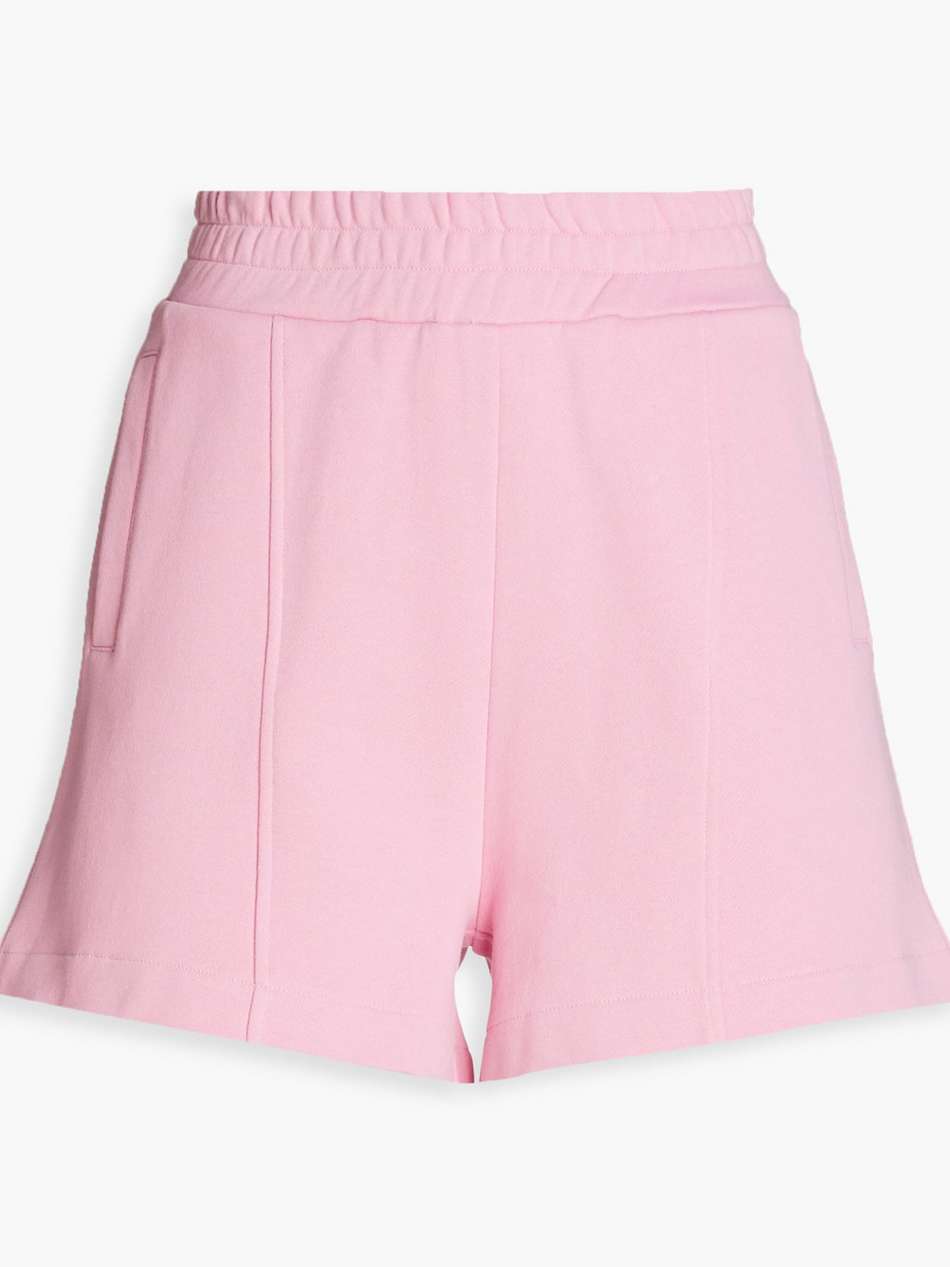 cotton-fleece shorts