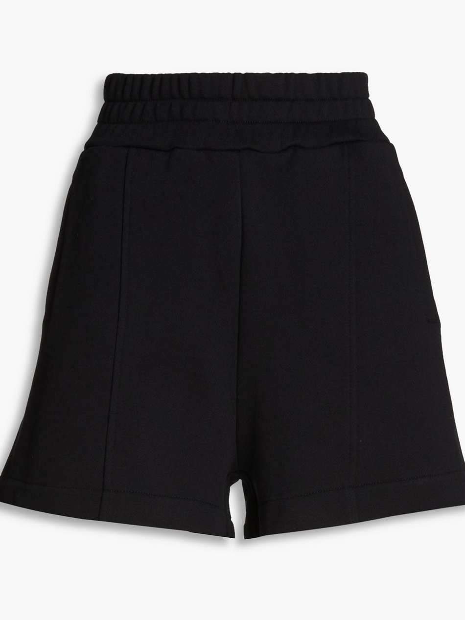cotton-fleece shorts