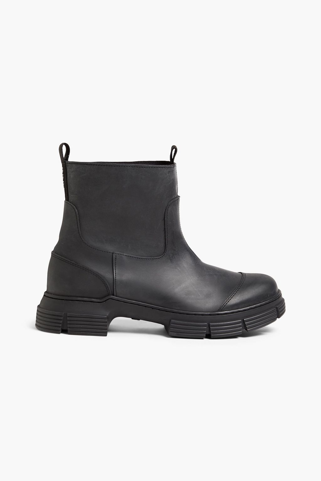 Ganni rubber chelsea shop boots