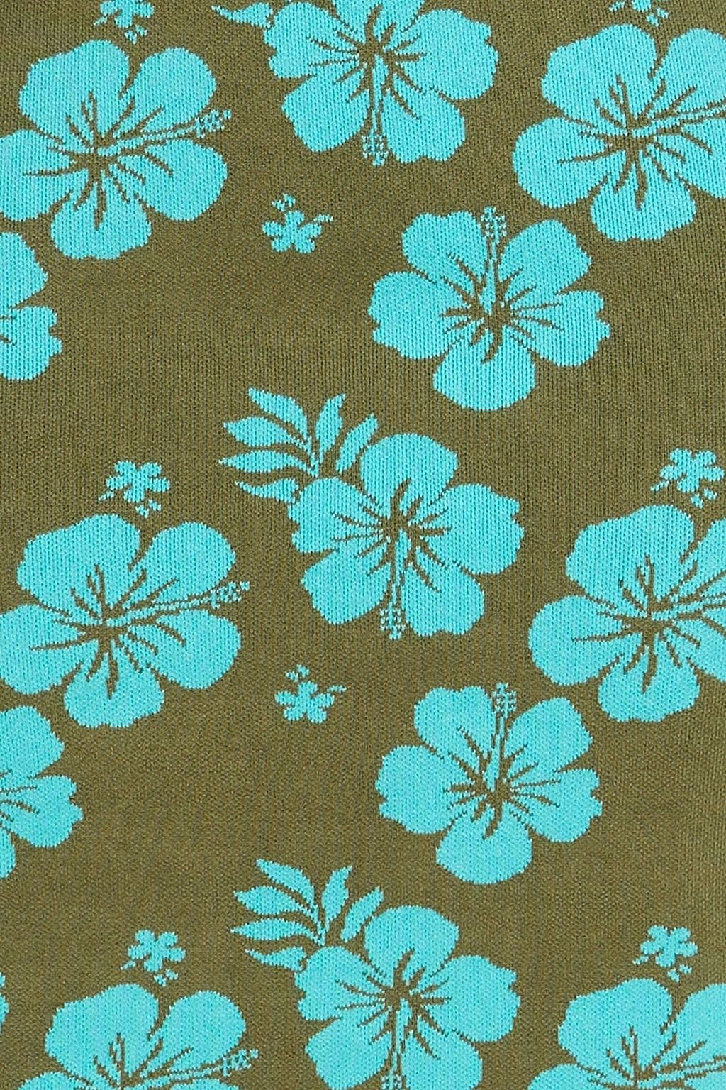 THE UPSIDE Aloha Lili cotton-blend jacquard dress