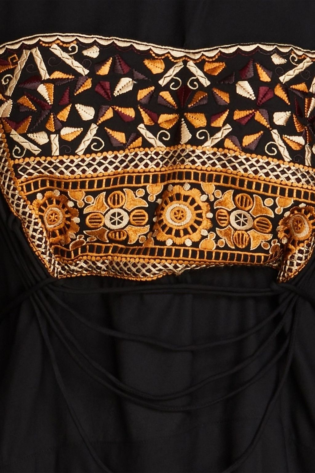 ANTIK BATIK Bettina embroidered woven blouse