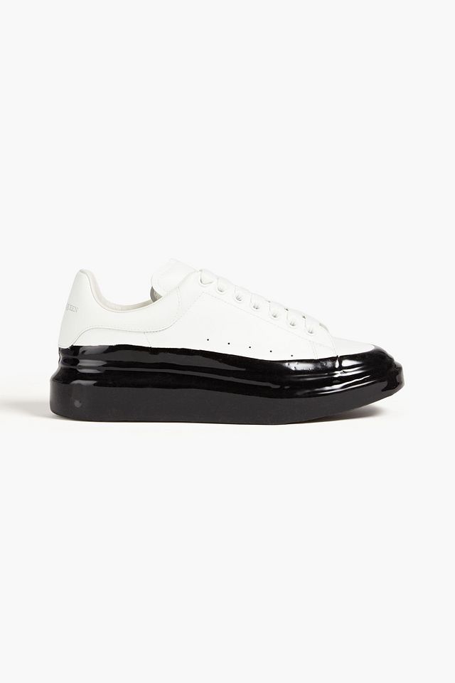Leather sneakers