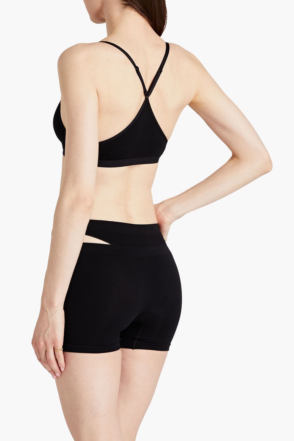 BASERANGE Bamboo-blend jersey bra top