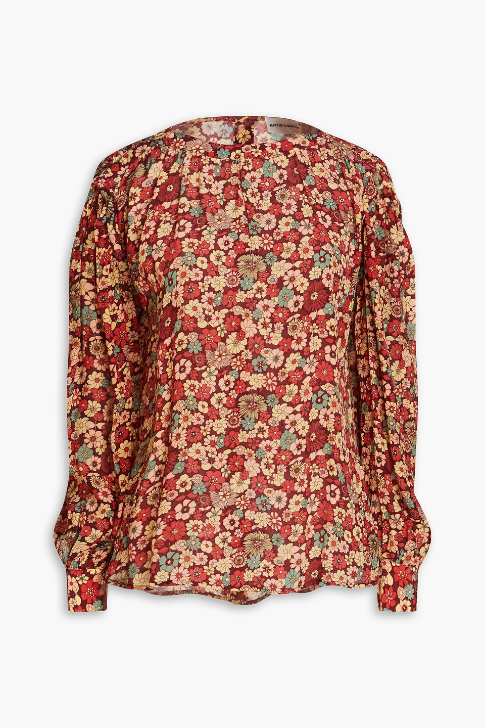 Colline floral-print crepe de chine blouse